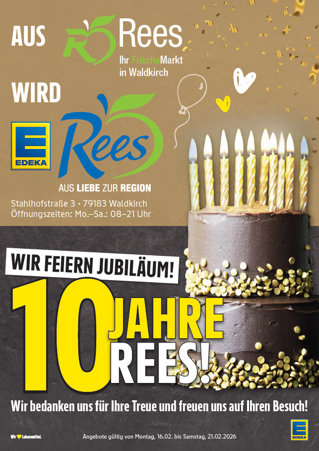 EDEKA Rees Jubiläumskatalog